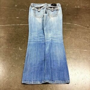 Miss Me Jeans Women's Size 30 Y2K Low Rise Boot Cut Grunge Cute